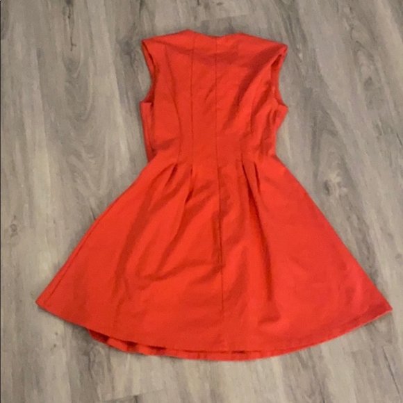 Monteau orange dress size small - Picture 9 of 10